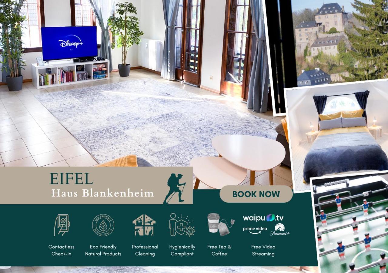 Greenhouse Living "Haus Blankenheim" - Burgblick I Urlaub Mit Hund - 30 Minuten Zum Phantasialand & Nuerburgring Blankenheim  Zewnętrze zdjęcie